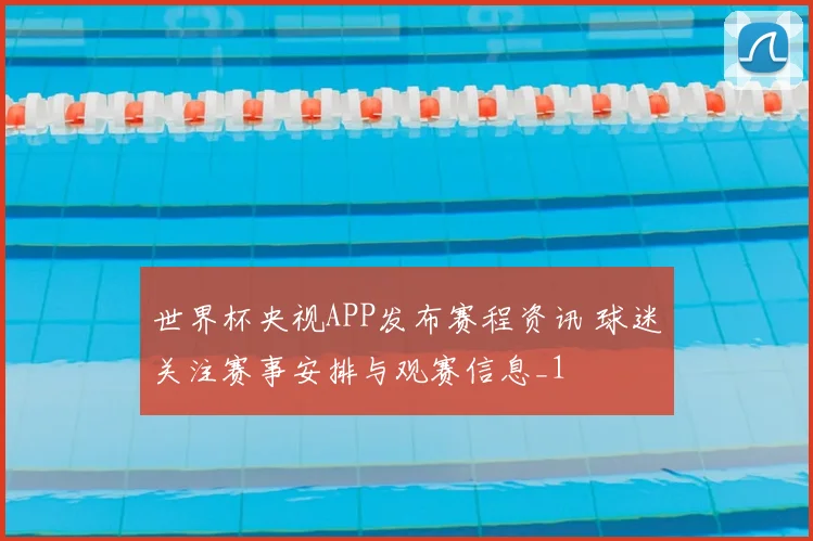 世界杯央视APP发布赛程资讯 球迷关注赛事安排与观赛信息_1