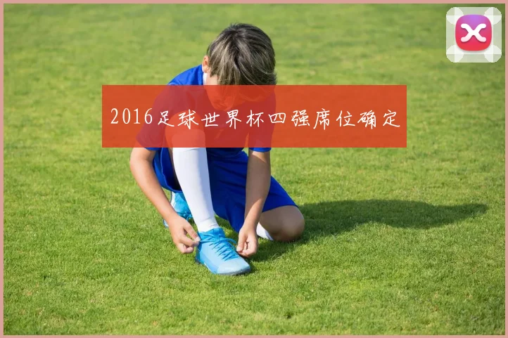 2016足球世界杯四强席位确定